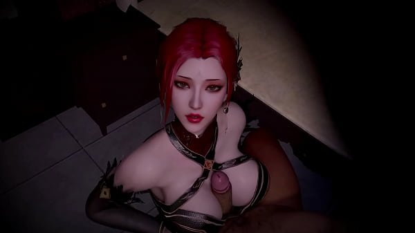 斗破苍穹3D同人动画:雅菲侍奉家族长老,虽然很不情愿 但还是要乖乖执行