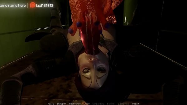 Slime fucks her mouth and pussy and then cums. 3D animation hentai game hentai