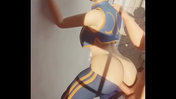 Fortnite chun li doing sneaky sex in bathroom